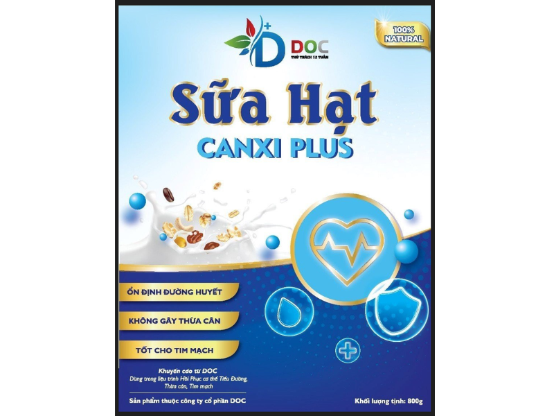 sữa hạt doc canxi plus