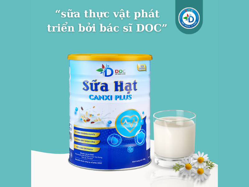 sữa hạt DOC canxi plus