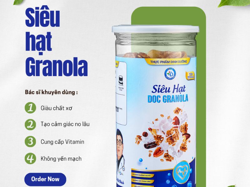 Hạt Granola có gây tăng cân