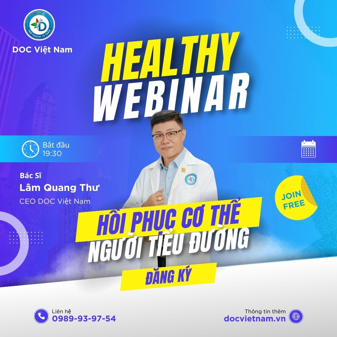 Khóa học - hồi phục cơ thể người tiểu đường