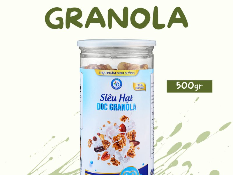 Granola siêu hạt của DOC Việt Nam