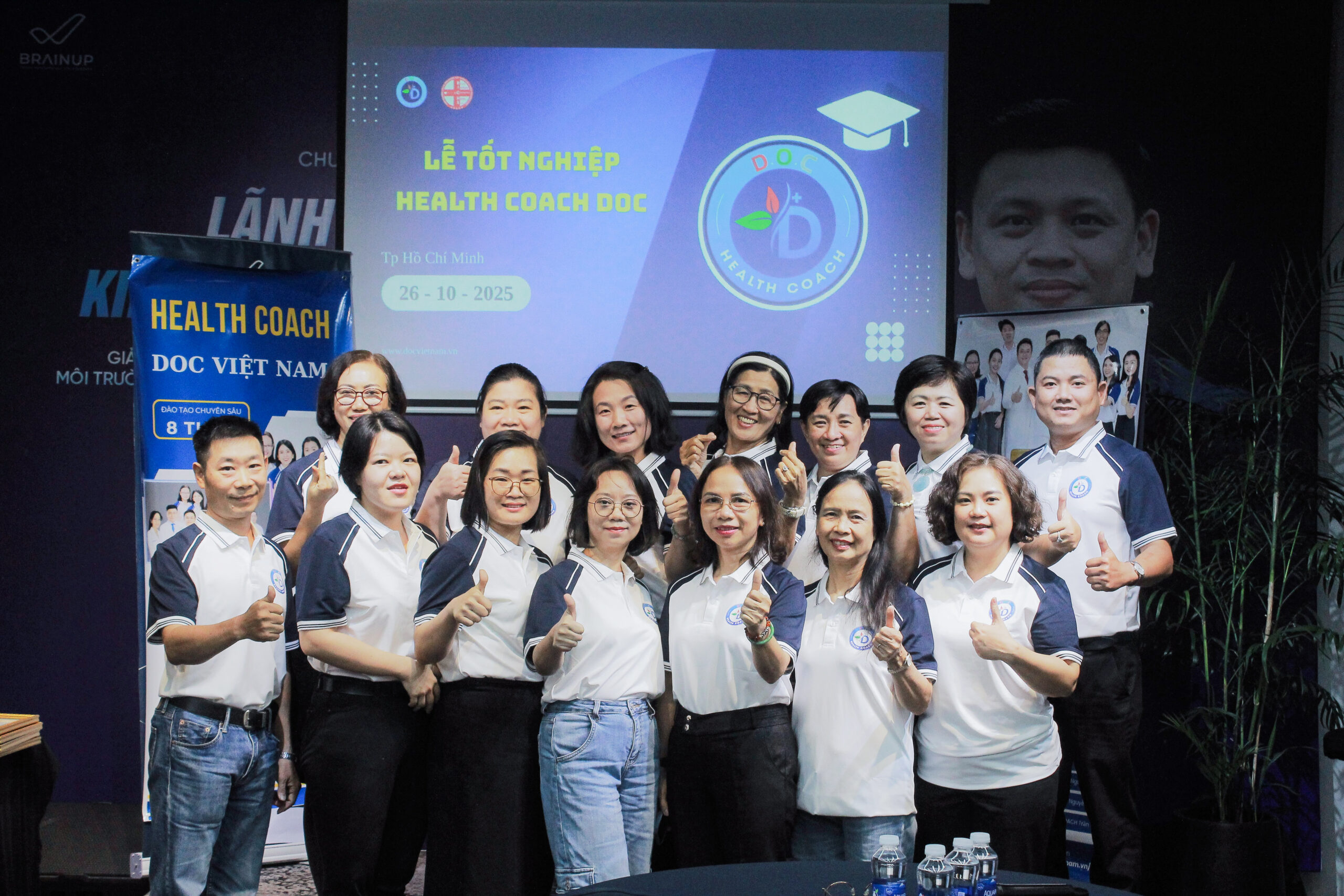 Các Health Coach vừa hoàn thành chương trình  8 tuần chuyên sâu