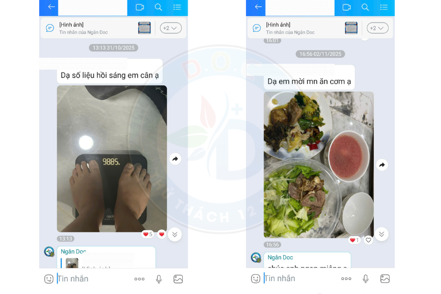 Kết quả của anh K - khách hàng thân thiết của Phòng khám Nhân Hậu, sau 2 tuần áp dụng liệu trình.